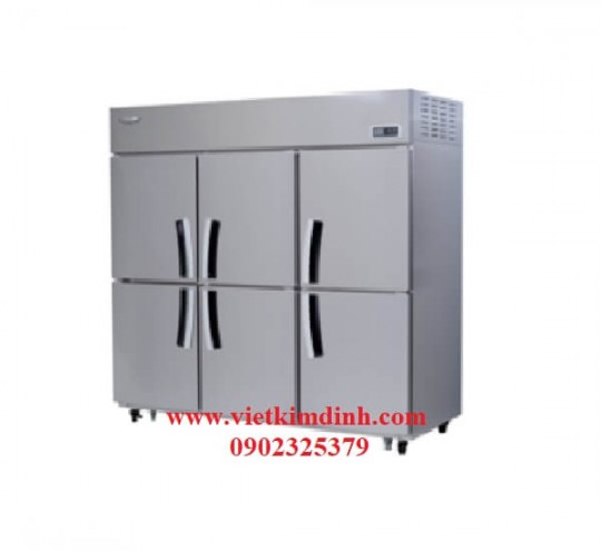 Tủ mát 6 cánh inox